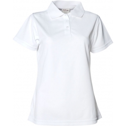 White Cool Dry Polo shirts